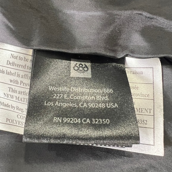 686 Youth 10K Snowboard Jacket Camo Brown Hooded Waterproof Insulated Winter - Picture 8 of 14